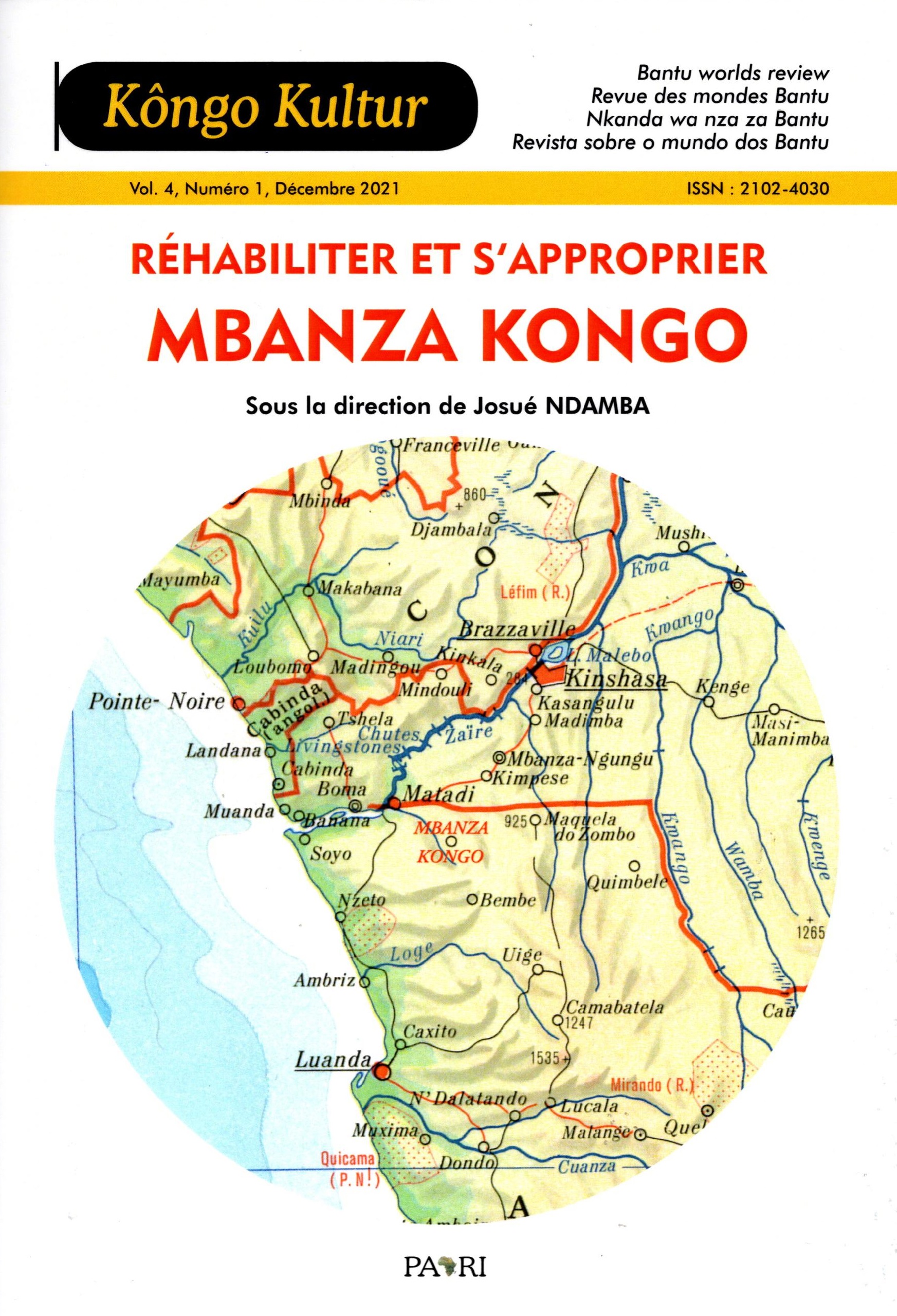 Couverture revue Kôngo Kultur